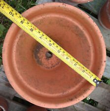 Used, 10'' terracotta plant pots x2 for sale  STOCKTON-ON-TEES