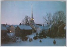 Used, Stowe, Vermont Vintage Postcard, Twilight Time for sale  Shipping to South Africa