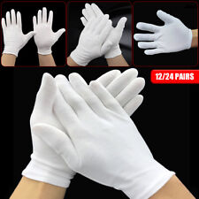 Pcs white gloves for sale  TAMWORTH
