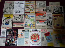 Tintin lot publicites d'occasion  La Madeleine