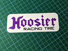 Hoosier tire sticker for sale  HASTINGS