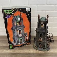 Lemax Spooky Town THE BLOODY BELFRY vila de Halloween 94958 - 2016 aposentado, usado comprar usado  Enviando para Brazil