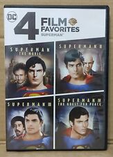 4 Filmes Favoritos: Superman The Movie, Superman II, Superman III, Superman IV, usado comprar usado  Enviando para Brazil