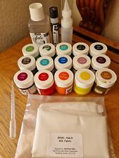 silk painting supplies for sale  LEICESTER