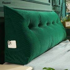 Almofada grande de leitura encosto almofada grande sofá cintura travesseiro cama encosto de cabeça comprar usado  Enviando para Brazil