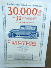 Affiche ancienne automobile d'occasion  Marseille I