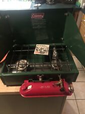 Vintage Coleman Two Burner Stove No 425E499 W/Box And Literature for sale  Shipping to South Africa