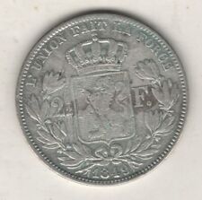 Belgium francs argento usato  Treviso