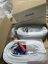 ANNKE 2x 100ft 30m DC Power Video BNC Cable Connect Wire Security Extention Cord for sale  Shipping to South Africa
