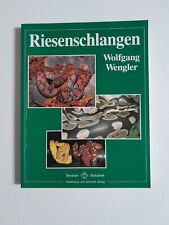 Wolfgang wengler riesenschlang gebraucht kaufen  Steinmauern