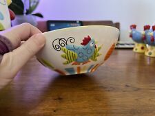 Chicken cereal bowl for sale  ILMINSTER