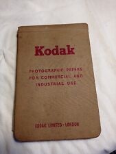 kodak photographic paper for sale  LEYBURN