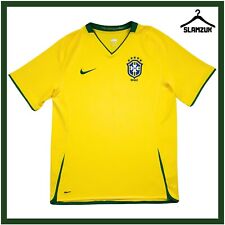 Usado, Camisa de futebol Brasil Nike grande kit casa camisa Brasil 2008 2009 P27 comprar usado  Enviando para Brazil