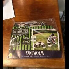 Decoração rara de gramado Beetlejuice Sandworm com defeitos (tópico quente), usado comprar usado  Enviando para Brazil