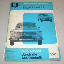 Gebrauchte Auto Reparaturanleitung Renault R 4 und R 6 - Baujahre bis 1969 comprar usado  Enviando para Brazil