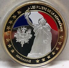 Médaille piliers republique d'occasion  Saint-Pantaléon-de-Larche