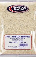 White Sesame Seeds  (Till Seeds) 100g -  Top op -  Top Quality. for sale  Shipping to South Africa
