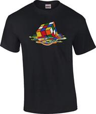 Camiseta Melting Rubiks Cube Funny Big Bang Rubik's Sheldon Cooper comprar usado  Enviando para Brazil