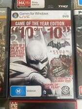 Batman Arkham City - Edição Jogo do Ano PC DVD 3 Discos com Manual comprar usado  Enviando para Brazil