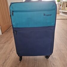 Suitcase blue wheel for sale  Shipping to Ireland