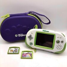 Leapfrog Leapster Explorer 39100 Learning Handheld Game System Bundle W/2 Games for sale  Shipping to South Africa
