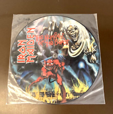 Iron Maiden - The Number Of The Beast - Disco de imagem de 12 pol. - Importado no Reino Unido na colheita, usado comprar usado  Enviando para Brazil