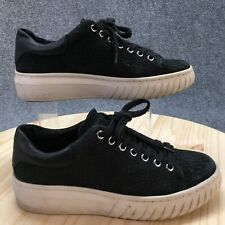 Tênis Sofft Feminino 9 Top Baixo Couro Preto Crocs Em Relevo com Cadarço Casual, usado comprar usado  Enviando para Brazil