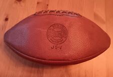 Bola universitária de couro vintage Spalding Football J5-V boa exibição antiga antiga comprar usado  Enviando para Brazil