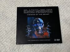 Iron Maiden raro 2003 EU Visions of the Beast completo vídeo história 2DVD livro  comprar usado  Enviando para Brazil