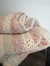 cotton bedspread quilt for sale  SHREWSBURY