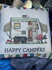 Happy camper throw for sale  Shipping to Ireland