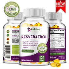 Usado, Resveratrol 1450mg - Antioxidante natural, antienvelhecimento, anti-inflamatório - 120 peças comprar usado  Enviando para Brazil