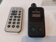 Kit manos libres inalámbrico Bluetooth para automóvil transmisor FM USB cargador radio reproductor de MP3 segunda mano  Embacar hacia Argentina