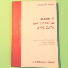 Esame matematica applicata usato  Comiso