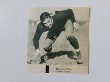 Panel roto pictórico de fútbol americano Dominic Vairo Notre Dame Universidad 1934 segunda mano  Embacar hacia Argentina
