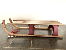 Wooden sledge 110cm for sale  WINCHESTER