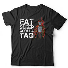 Camiseta Eat Sleep Gorilla Tag unissex e infantil VR gamer videogame engraçado comprar usado  Enviando para Brazil