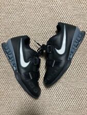 Zapatos de levantamiento de pesas usados nike romaleos2 negros/blancos talla EE. UU. 10,5 segunda mano  Embacar hacia Mexico