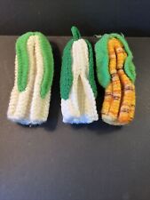 Usado, 3 De colección Sartén de hierro fundido Cubierta con mango caliente Retro Crochet Mangas de maíz segunda mano  Embacar hacia Argentina