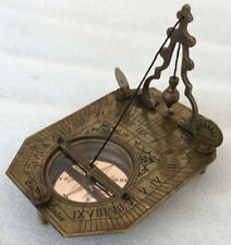 Sundial compass brass for sale  Shipping to Ireland