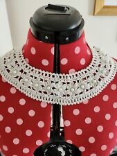 Collar embroidery lace for sale  GREENFORD