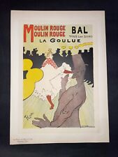 Toulouse lautrec moulin d'occasion  Expédié en Belgium