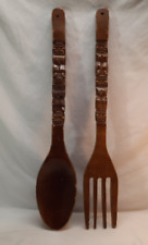 Carved wooden fork for sale  Ellsworth