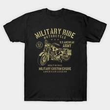 Camiseta unissex nova com etiquetas Ride Motorcycle exército americano arte legal dos EUA comprar usado  Enviando para Brazil