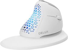 Mouse vertical ergonômico sem fio DeLUX Seeker com tela OLED, BT e recibo USB comprar usado  Enviando para Brazil