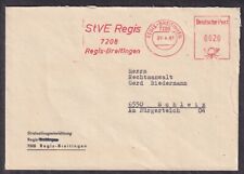 Briefumschlag 1981 regis gebraucht kaufen  Schleiz