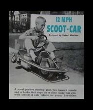 Coche scooter acera bajo 12 voltios 1963 cómo construir planos sin soldadura segunda mano  Embacar hacia Argentina