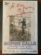 Sophie calle affiche d'occasion  Paris XIX