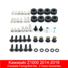 Kit completo de parafusos de carenagem porcas de parafuso para carroceria ajuste para Kawasaki Z1000 2014-2019 comprar usado  Enviando para Brazil
