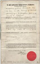 Looe document parchment for sale  UK